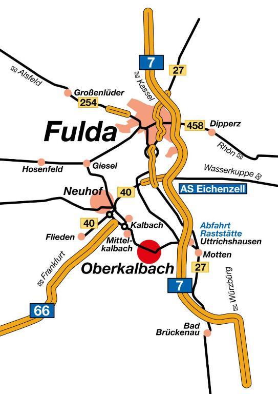 Landgasthof Lang Zum Adler Oberkalbach Zewnętrze zdjęcie